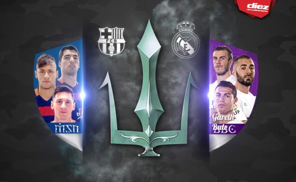 INFOGRAFÍA: Guerra de goles entre la MSN del Barcelona y la BBC del Real Madrid