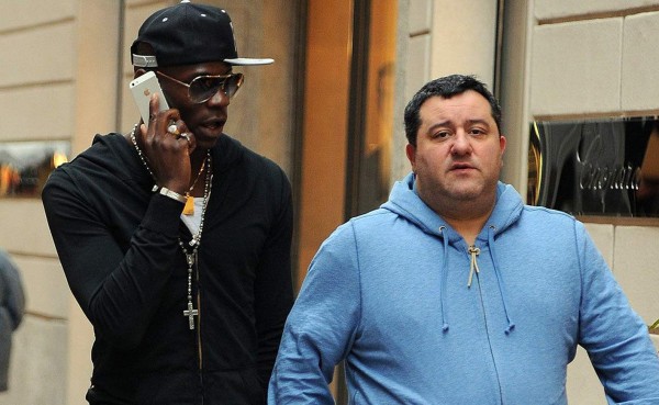 Mario Balotelli destrozó en Francia un Bentley de su agente Mino Raiola