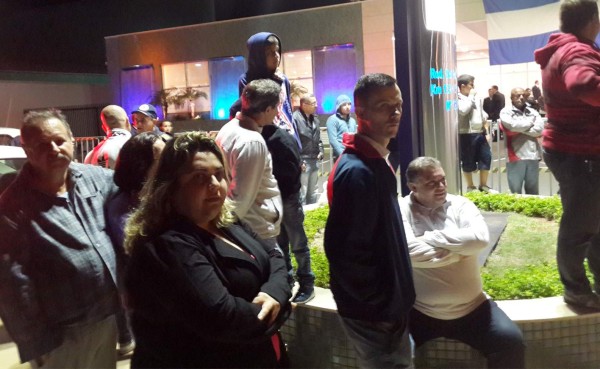 Modesto recibimiento para Honduras a su llegada a Porto Feliz