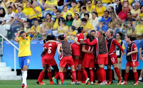 Brasil se queda sin medallas en el fútbol femenino