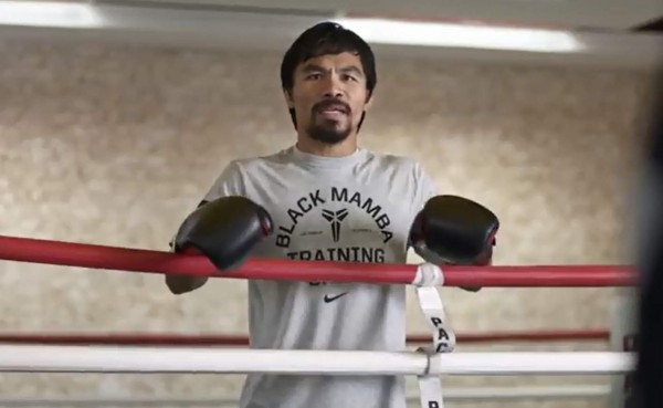 VIDEO: Manny Pacquiao se burla de Floyd Mayweather en comercial