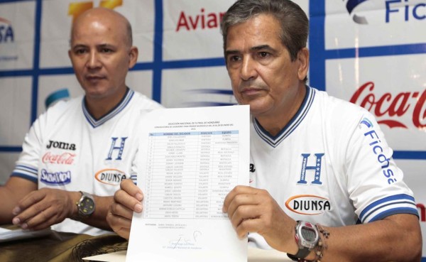 Así sería la lista definitiva de Pinto para enfrentar a Canadá y México