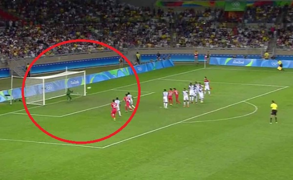 ¡Grande buba! Tremenda tapada del portero de Honduras ante Corea&nbsp;