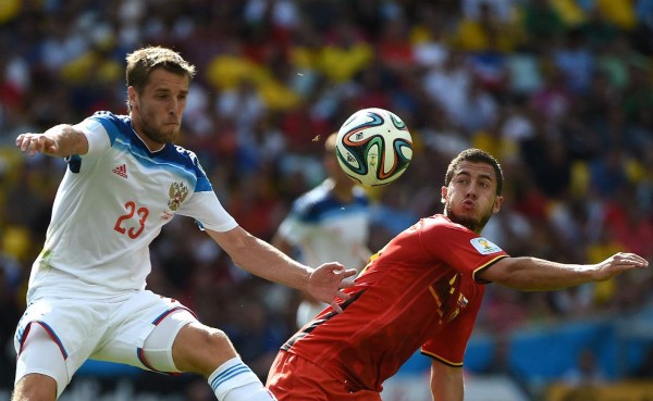 Bélgica derrotó a Rusia y clasificó a octavos de final