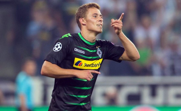 Thorgan Hazard anotó el primero del Gladbach.