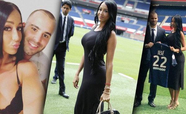 Fotos: Aurah Ruiz se robó las miradas en la presentación de su novio Jesé, fichaje del PSG