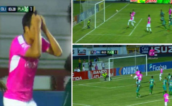 ¡INCREÍBLE! Israel Fonseca protagoniza el oso del año al fallar gol en el Olimpia vs Platense