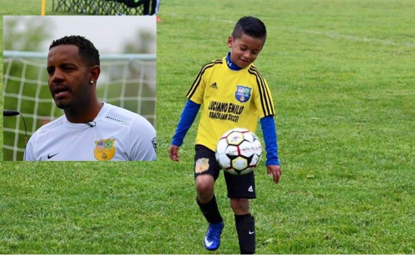 Video: Luciano Emilio, entrenador del futuro crack del fútbol salvadoreño