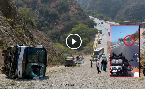 VIDEO: Revelan imágenes del terrible accidente del autobús de Huracán