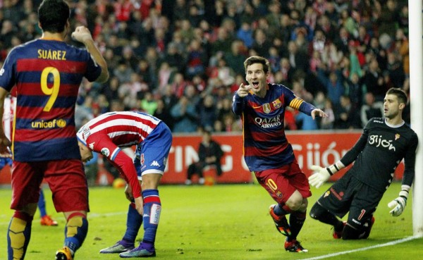 Lionel Messi supera los 300 goles en la Liga de España