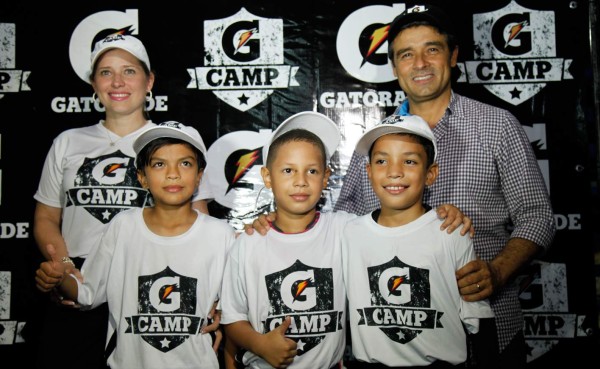 Tres hondureños viajan con Gatorade al G-Camp en Guatemala