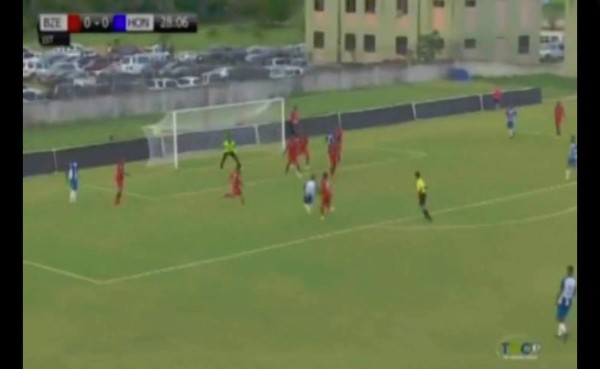 VIDEO: Bryan Acosta abrió el marcador en Belice con este golazo