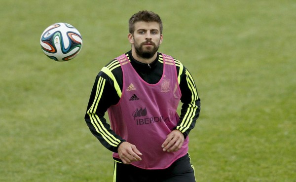 Piqué: 'Podemos levantarnos, somos los actuales campeones del mundo'