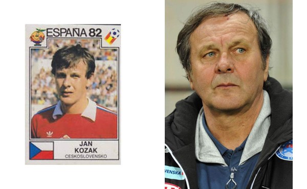 Así lucían los ténicos de la Euro en su época de jugadores en cromos