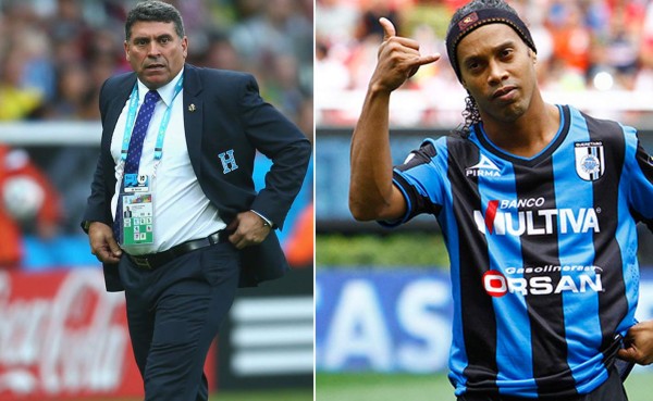 Luis Suárez, candidato a dirigir al Querétaro de Ronaldinho