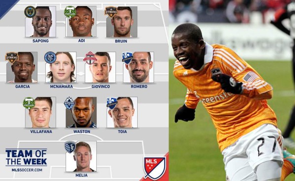 Boniek, en el once de la jornada y candidato a 'Latino de la Jornada' de la MLS