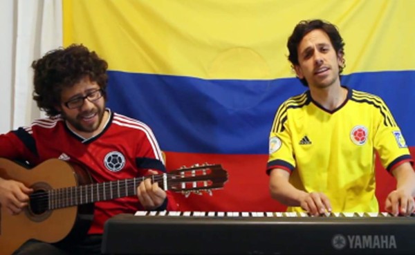 VIDEO: 'Jamés pensé': La canción que componen en Colombia