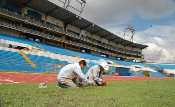 Pulen el estadio Olímpico para el duelo Honduras-México