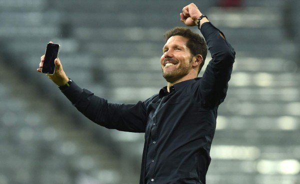 Simeone: 'Hemos dejado en el camino a dos de los tres mejores del mundo'