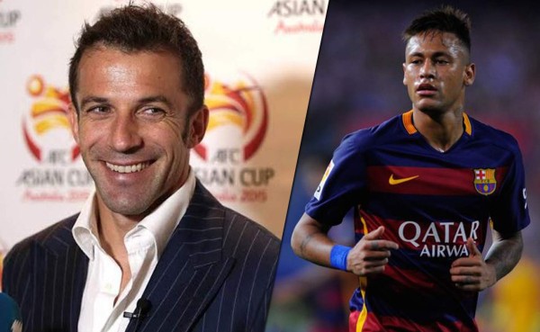 Alessandro Del Piero: 'El líder es Messi, el futuro es para Neymar'
