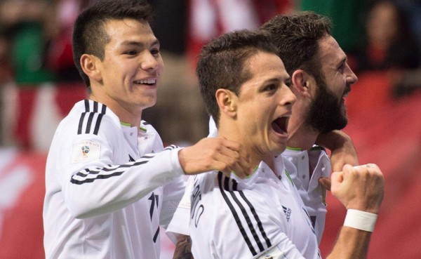 México golea a Canadá y sigue intratable en la eliminatoria