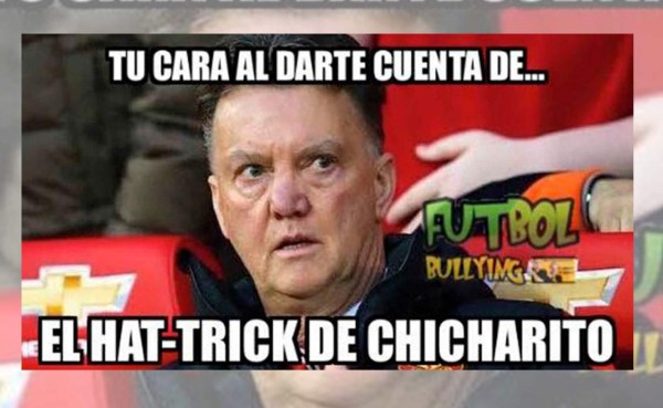 Los mejores memes del Chicharito Hernández luego de su Hat-Trick