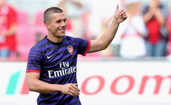 Arsenal: 'Le deseamos lo mejor a Lukas Podolski en Italia'