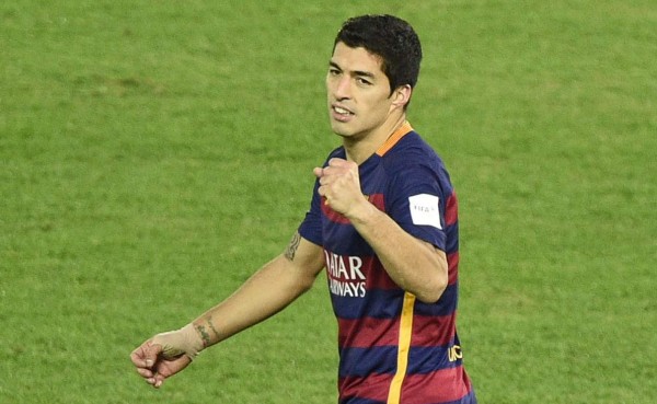 Luis Suárez, elegido mejor jugador del Mundial de Clubes de la FIFA 2015