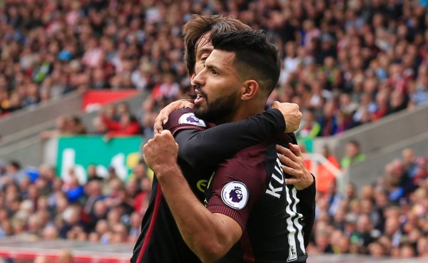 El Manchester City de Pep Guardiola, golea a domicilio a Stoke City