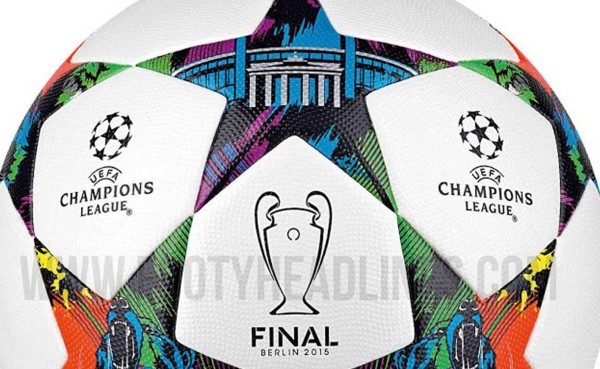 Se filtra imagen del balón de la Final de la Champions League