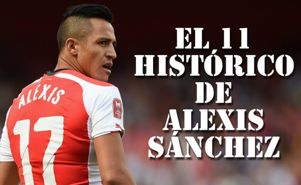 Alexis Sánchez elige su mejor once y deja fuera a Cristiano Ronaldo