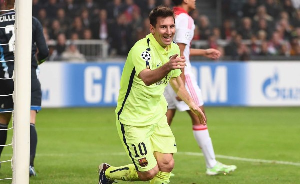 Messi igualó récord de goles en Champions de Raúl