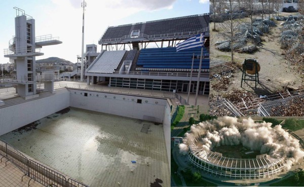 ¡Terrible! Fotos inquietantes de instalaciones olímpicas que quedan en el olvido