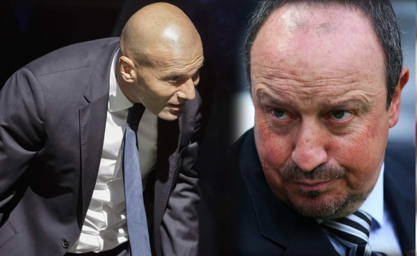 Zinedine Zidane está con los mismos números de Rafa Benítez