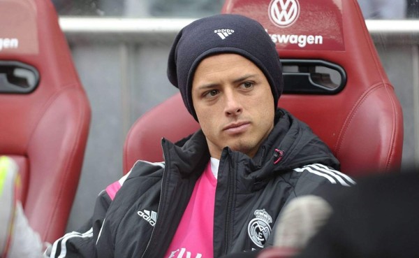 Chicharito Hernández suma más de 2 mil minutos ¡en la banca!