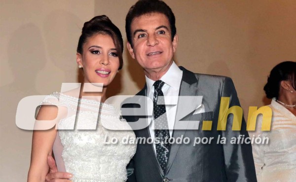 Nasralla: 'Me siento feliz de haberla conocido y casarme'