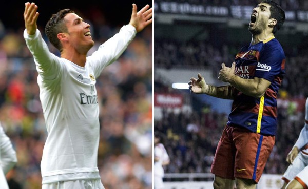 Cristiano Ronaldo supera a Luis Suárez por el Pichichi