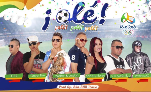 Artistas catrachos y mexicanos se unen para cantarle a Honduras y a Río 2016