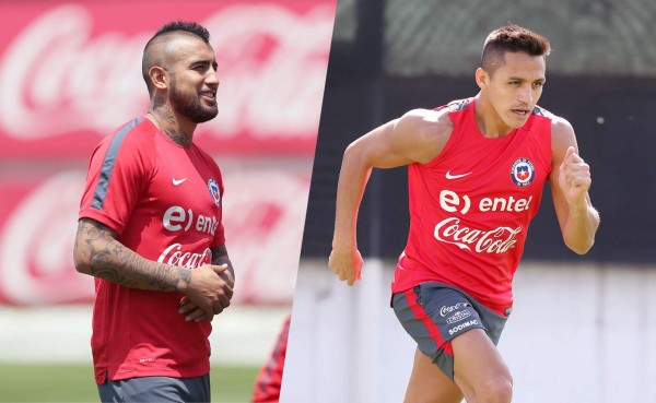 Chile se entrena con plantilla completa y Sampaoli insinúa once titular