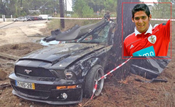 Accidente violento sufrió el argentino Franco Jara en Portugal