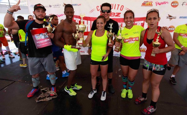 El DIEZ Fitness y su circuito triple reto fue todo un éxito