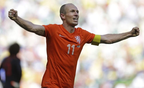 Arjen Robben: 'Sí fue penal ante México'