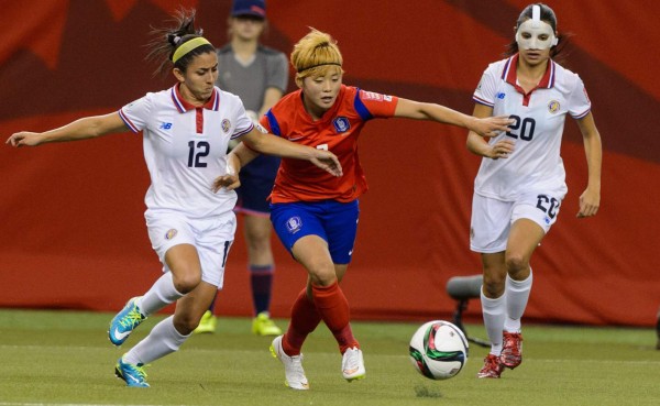 Costa Rica araña un empate ante Corea del Sur en Mundial Femenino