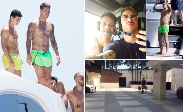 Fotos: Las silenciosas y espectaculares vacaciones de Sergio Ramos