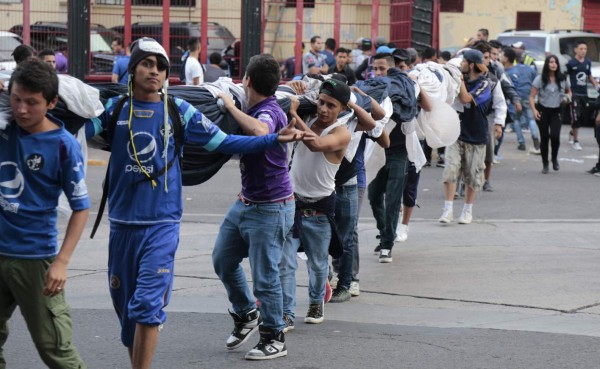 VIDEO: La impresionante bandera que mostrarán aficionados de Motagua