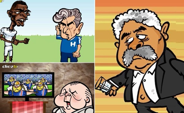 CÓMICS: Costly y Pinto hacen cortocircuito, pero Marvin Ponce intenta calmarlos