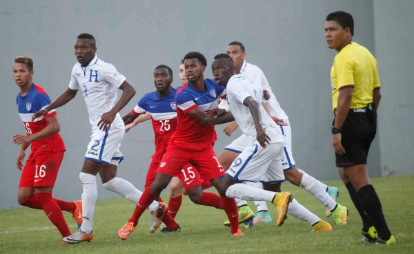 Sub 20 de Honduras cayó Estados Unidos en amistoso