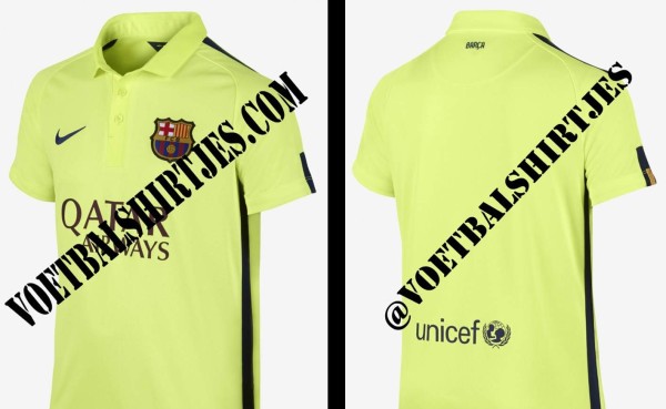 Se filtra la tercera camiseta que utilizará el Barcelona