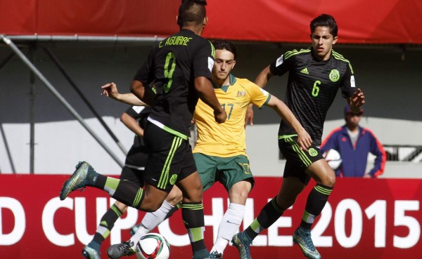 Australia frena a México en el Mundial Sub17 de Chile