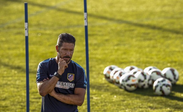 Diego Simeone: 'En la Liga competiremos ante Valencia y Sevilla'